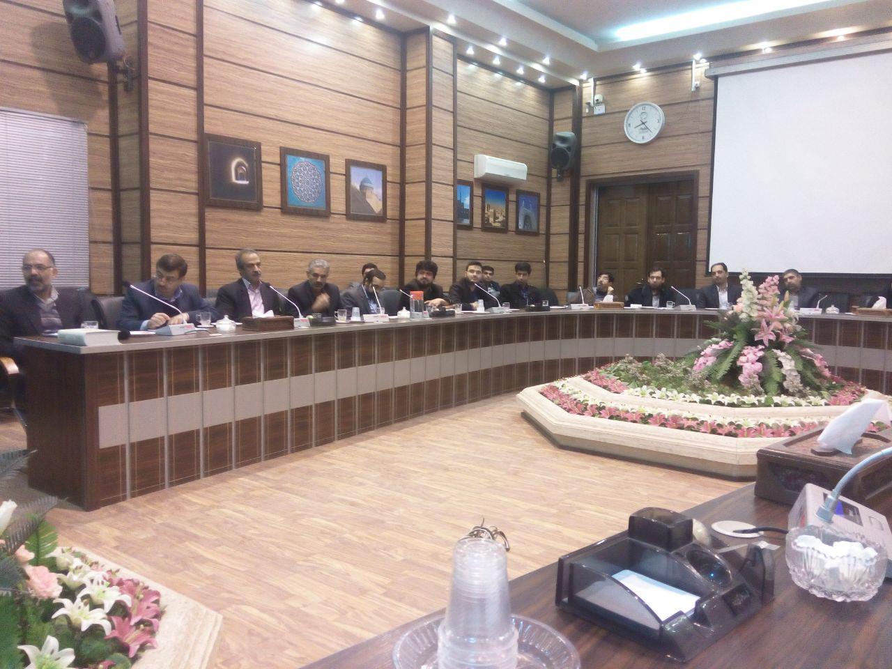 نشست فرماندهان پایگاه های بسیج ادارت یزد