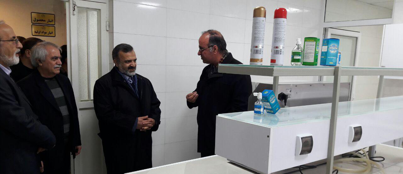 با حضور معاون وزیر بهداشت بهره برداری از واحد نیمه صنعتی تولید دارو در مشهد