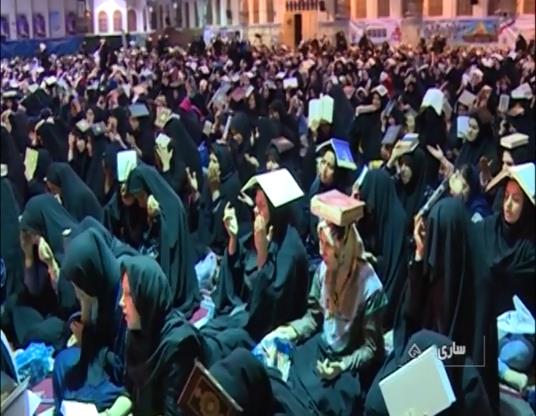 مراسم شب قدر در ساری