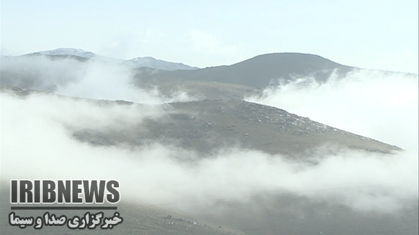 برخی محورهای مواصلاتی زنجان مه آلود و لغزنده