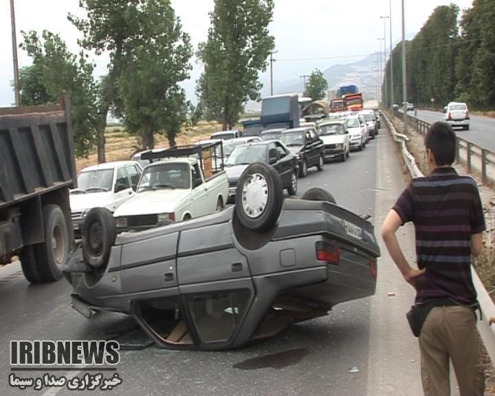 یک زخمی در تصادف محور آزادشهر- گنبدکاووس