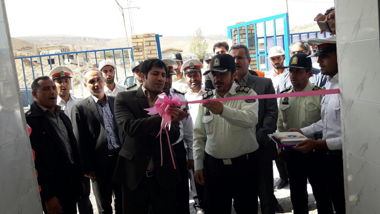 بهره برداری از ساختمان پلیس راه تیل آباد آزادشهر
