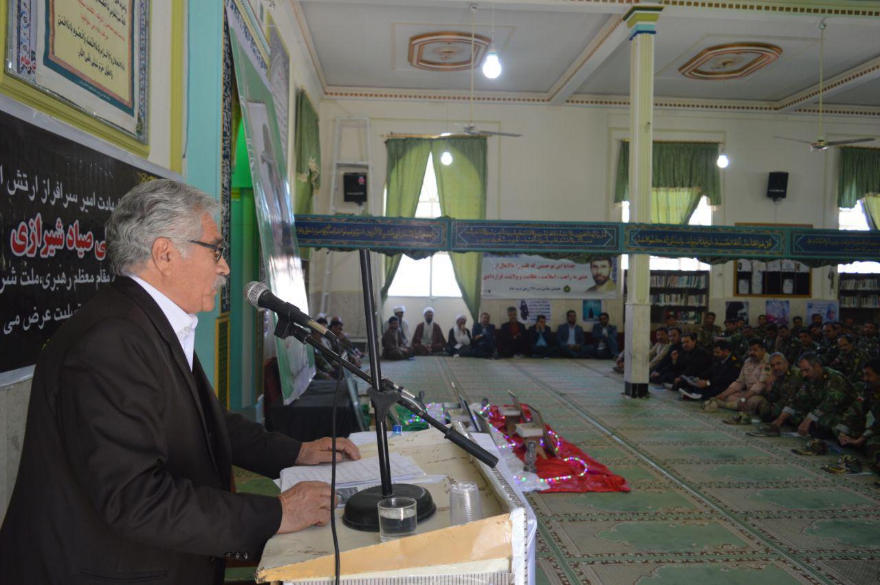 مراسم بزرگداشت امیرسپهبد،شهید علی صیاد شیرازی درتربت جام