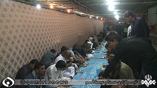 برپایی قرارگاه خدمت به زائران اربعین در قم