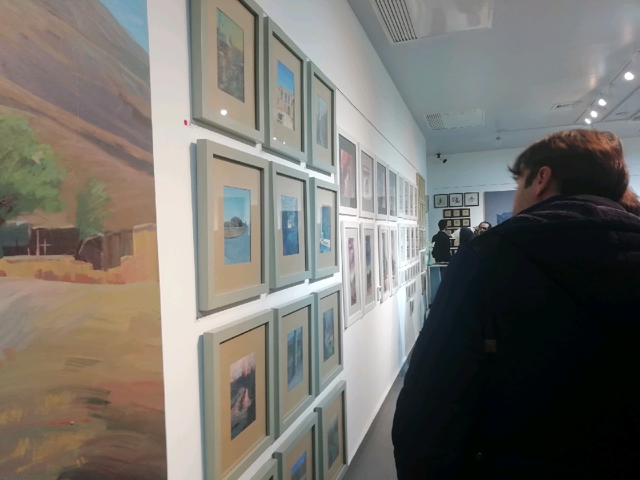 گشایش نمایشگاه نقاشی بگذار باران ببارد در مشهد
