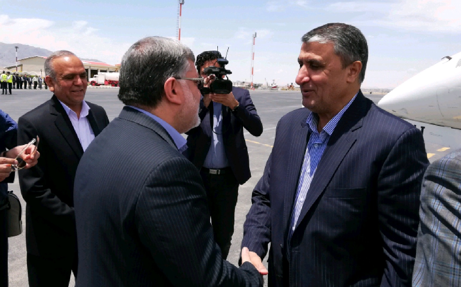 ورود وزیر راه و شهرسازی به خراسان جنوبی