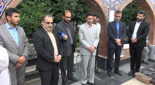 تجدید میثاق خبرنگاران با آرمانهای شهدا تجدید میثاق خبرنگاران با آرمانهای شهدا