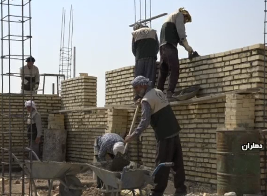 خدمت بی منت در گرمای 50  درجه