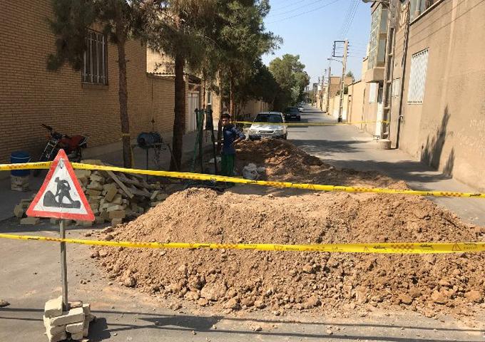 حـفر چـاه های جـذبی تـلاشی بـرای کنترل روان آب های سطحی