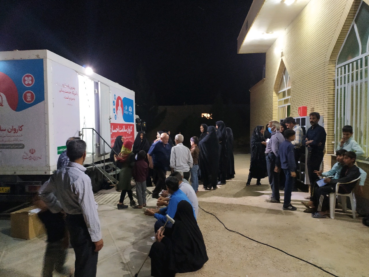 بهره مندی 800 بیمار از خدمات کاروان سلامت احسان