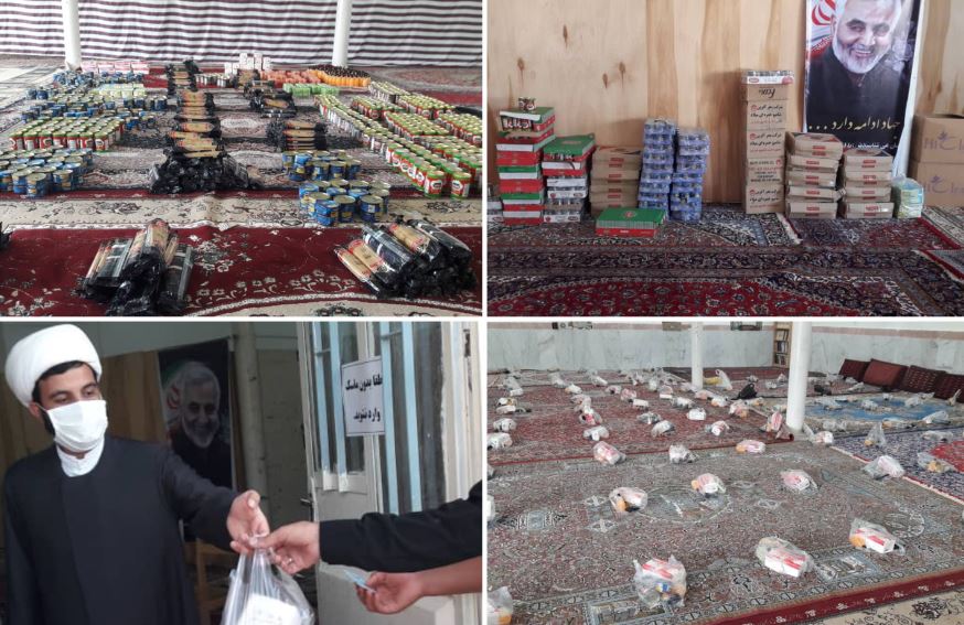 کمک خیران به آسیب دیدگان بحران کرونا