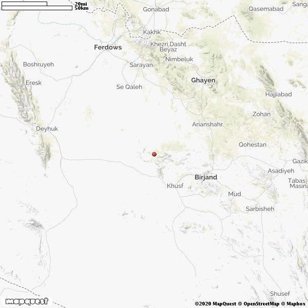 زمین لرزه در خوسف