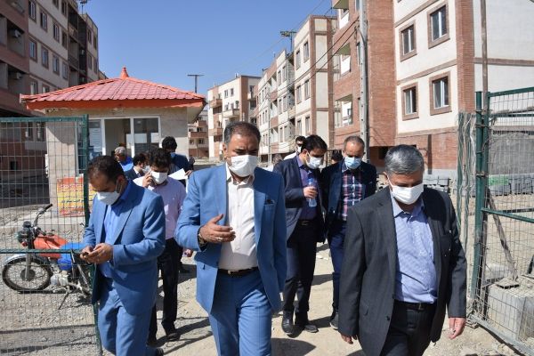 بازدید عضو هیات مدیره شرکت عمران شهرهای جدید کشور از گلبهار