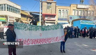 جلوه های زیبای حضور پرشور ملت ایران