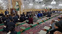 دیدار سالانه نخبگان قرآنی مشهد با تولیت آستان قدس رضوی