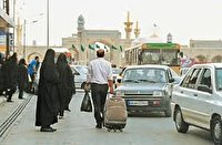 ورود ۱۱.۶ میلیون نفر مسافر نوروزی به خراسان رضوی