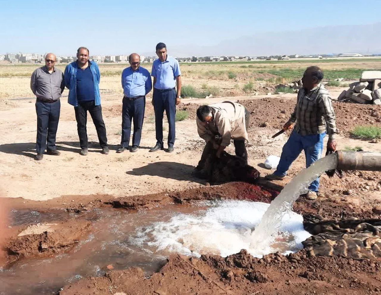 تامین کسری ۴۵۰ لیتر برثانیه آب آشامیدنی در نیشابور