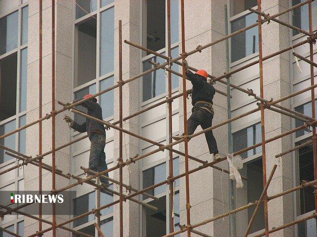 سقوط از ارتفاع ۳۵ درصد حوادث ناشی از کار در کارگاه‌های خراسان شمالی