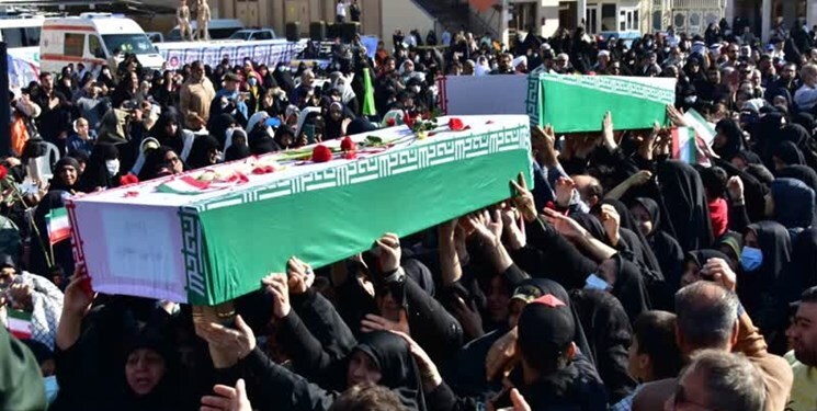 تشییع پیکر پاک دو شهید گمنام در اهواز تشییع پیکر پاک دو شهید گمنام در اهواز