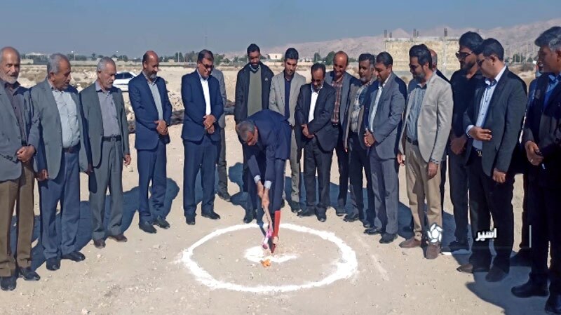 افتتاح و آغاز ساخت چند طرح در شهر اسیر شهرستان مهر