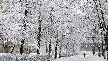 برف و باران در آسمان کشور