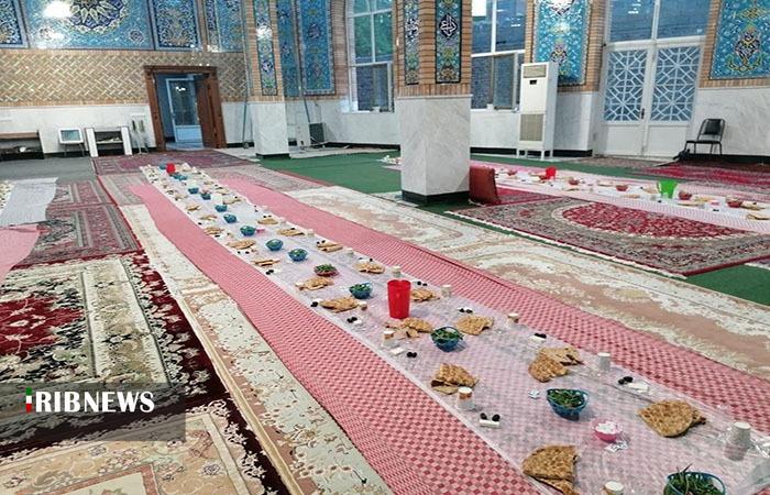 برپایی سفره‌های افطاری ساده در ۳۴ مسجد لرستان