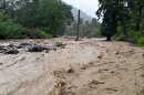 قوع سیلاب در روستای قتلیش خراسان شمالی