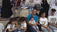 تجلیل از خانواده های هشت نفره در کاشان