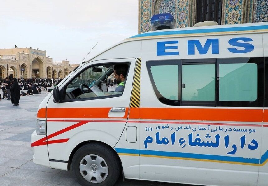 رییس سازمان اورژانس: استقرار  ۳۰ گروه «واکنش سریع» در گستره حرم مطهر رضوی