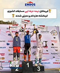 درخشش موتور سوار کردستانی در رقابت های کشوری