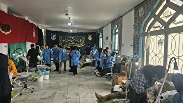 برگزاری اردوی جهادی سه‌روزه پزشکی در منطقه مهدی‌آباد شیراز