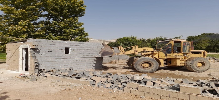 تخریب ۶۴۲ ساخت و ساز غیرمجاز در اراضی کشاورزی همدان 