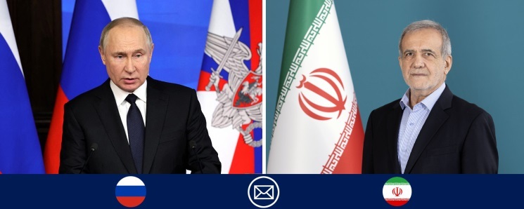 پیام تبریک رئیس جمهور به پوتین