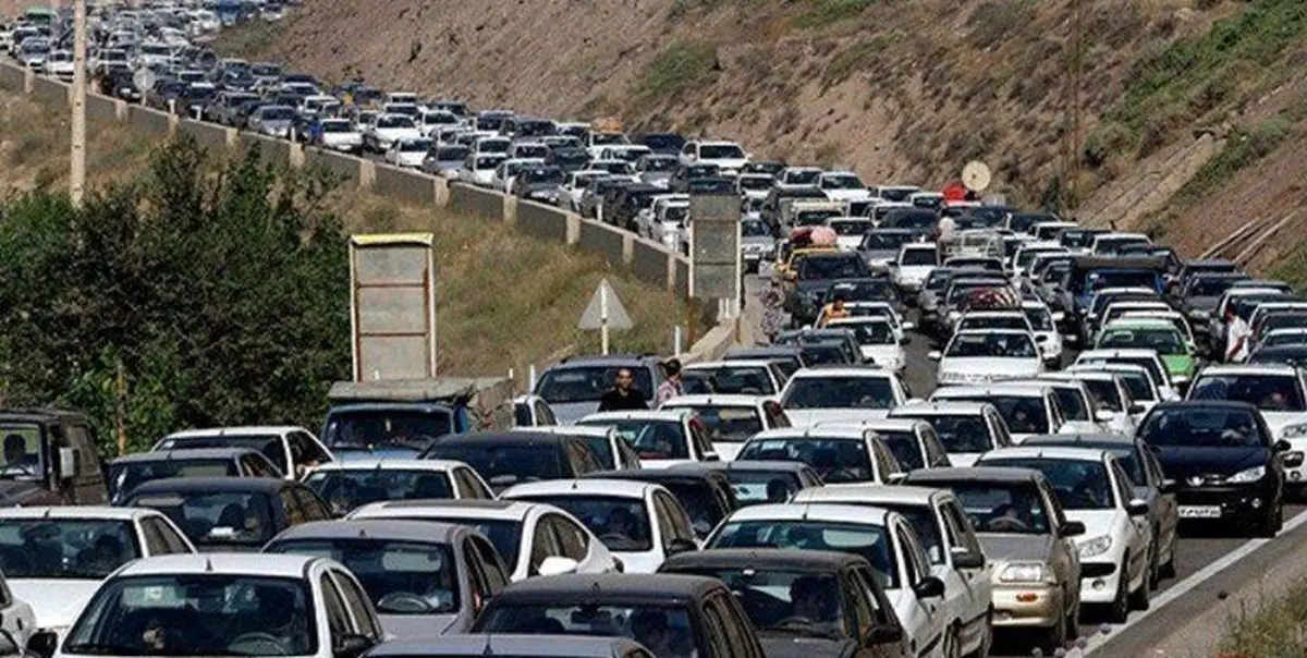 ترافیک سنگین در برخی مقاطع محورهای شمالی