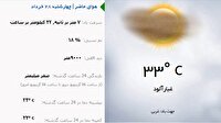 کاهش دما در روز‌های آینده