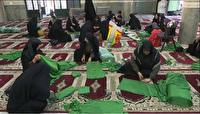 آماده سازی ۳۰ هزار دست لباس همایش شیرخوارگان حسینی در یزد