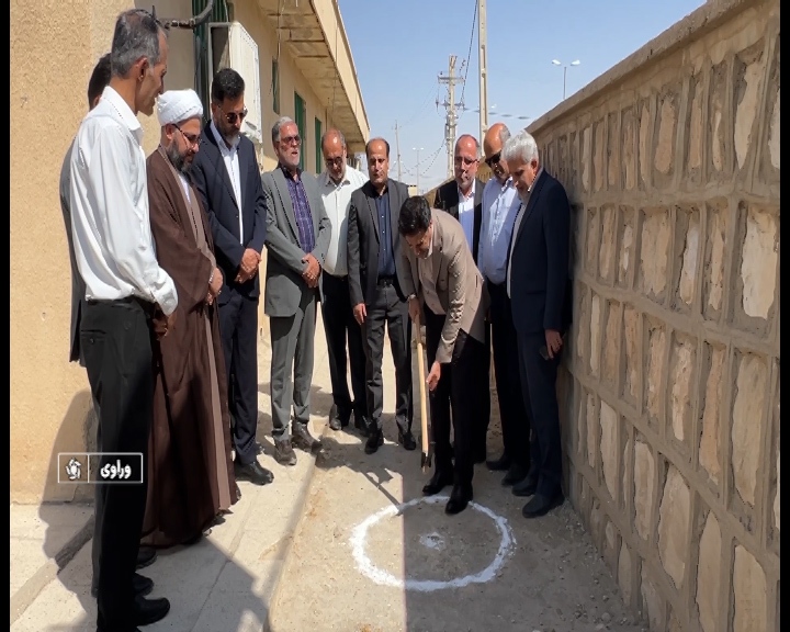 ساخت مدرسه خیرساز در شهر وراوی