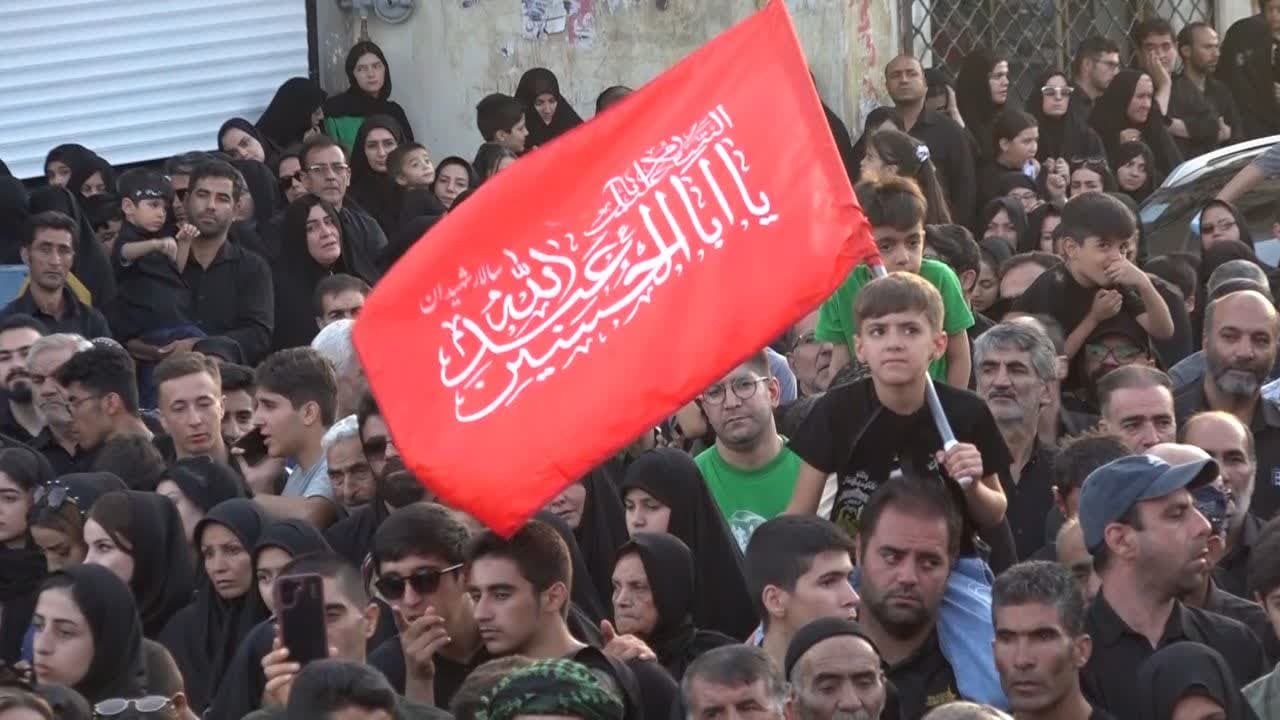 ایستادگی مردم تکاب در برابر دشمن متجاوز صهیونیستی