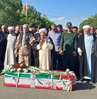 تشییع پیکر شهید مدافع وطن در  شهر کشاورز