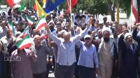 راهپیمایی جمعه همدلی و ایستادگی در جای جای استان