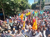 حضور حماسی ولایت مداران یاسوجی در راهپیمایی جمعه خشم و نصر