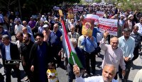 راهپیمایی همدلی و ایستادگی در بوشهر