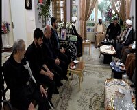 دیدار نماینده ولی فقیه در استان سمنان با خانواده شهید شاهرودی