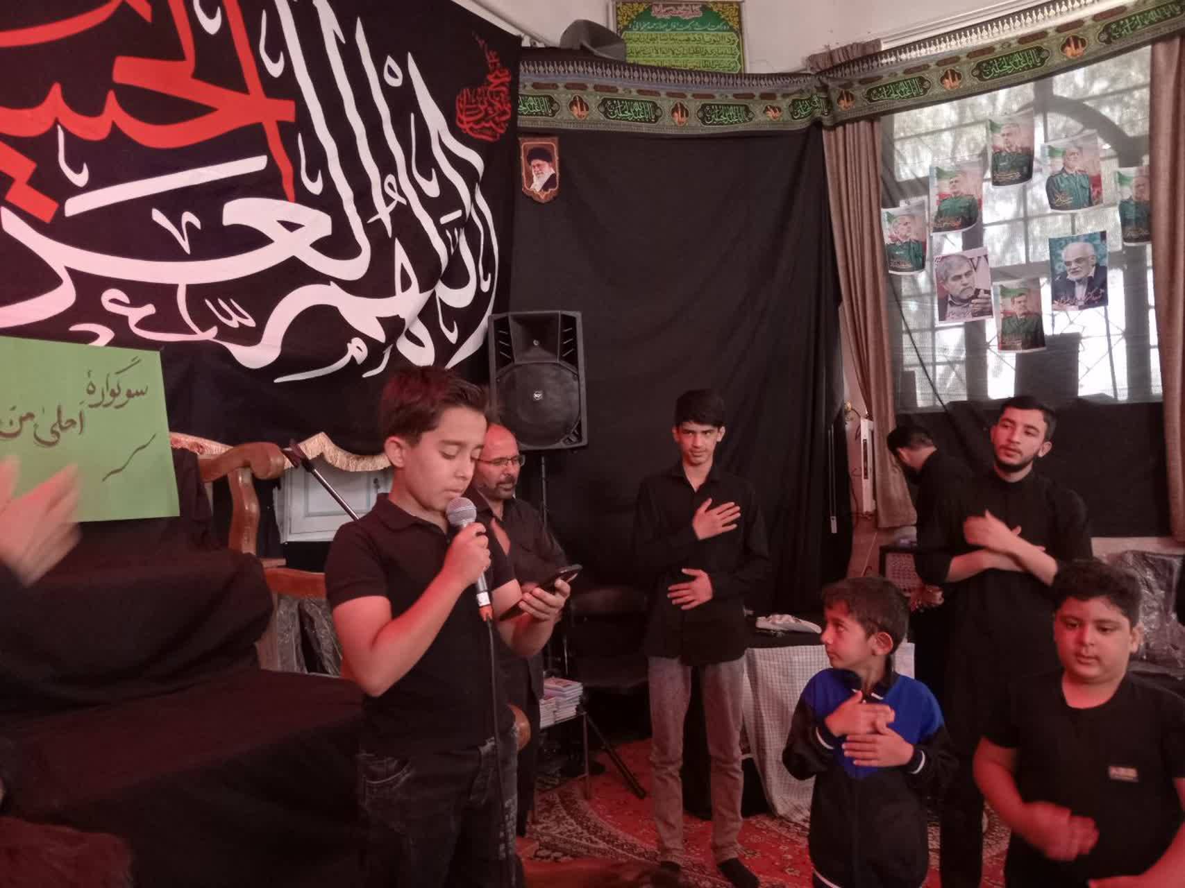 برگزاری سوگواره «احلی من العسل» در شهر رباط سنگ بخش رخ