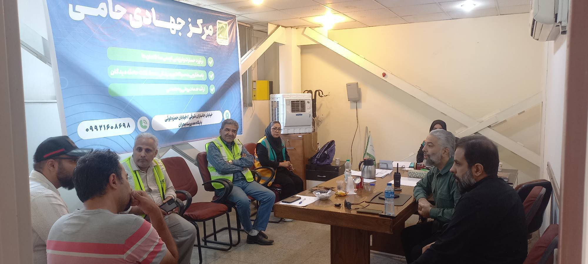 خدمت‌رسانی به آسیب‌دیدگان با راه‌اندازی مرکز جهادی حامی