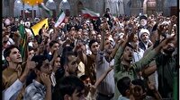 تجمع مردم قم در اعلام انزجار در برابر تجاوزات آمریکا