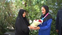 استقبال از بازیکن تیم ملی در همدان
