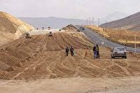 اجرای طرح چهارخطه محور کوهرنگ به باباحیدر
