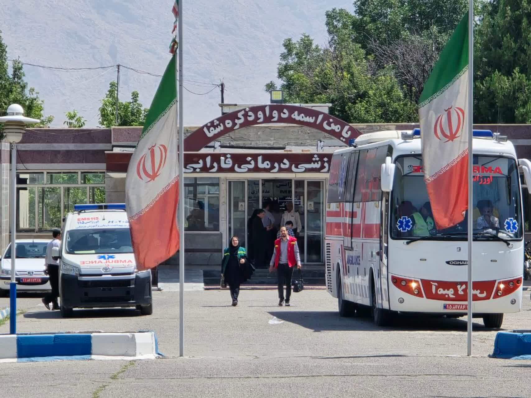 بازگشت بیمارستان «فارابی» به مدار خدمت بعد از حمله اسرائیل