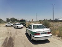 توقیف یکدستگاه خودروی لجن کش  در ارومیه